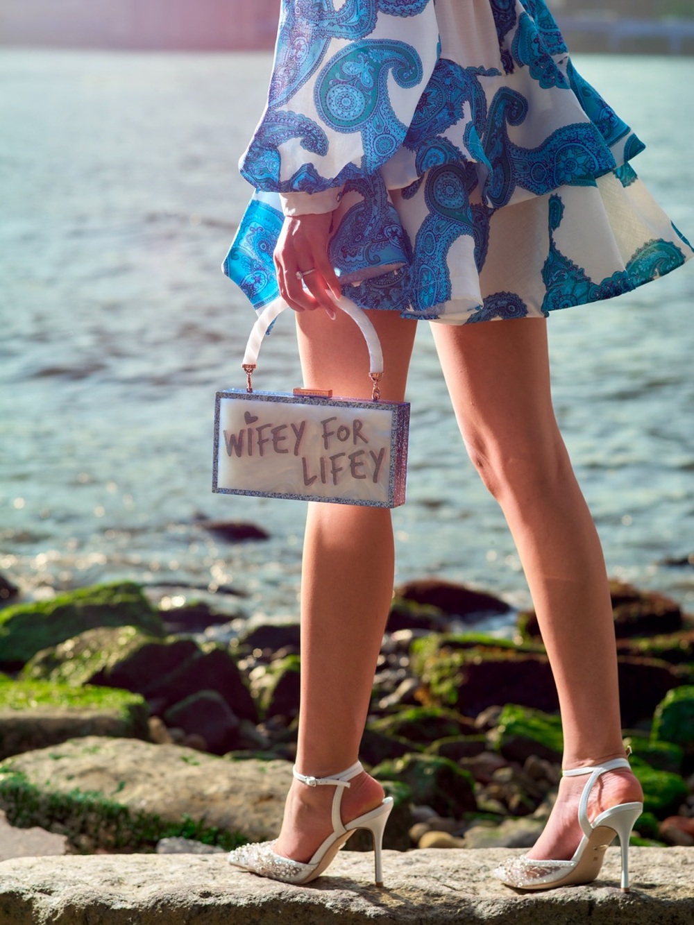 Sophia Webster Bridal “Wifey for Lifey” Clutch